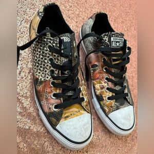 Converse Women's Multicolor Animal Print Sneakers